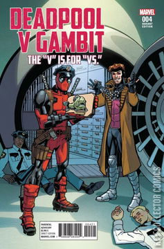 Variant Cover for Deadpool vs. Gambit #4
