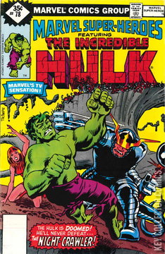 Variant Cover for Marvel Super-Heroes #78