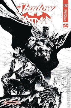 Variant Cover for The Shadow / Batman #2