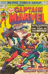 Cover for Captain Marvel #38