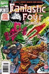 Variant Cover for Fantastic Four Unlimited #3