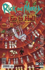 Variant Cover for Rick and Morty Go to Hell #1