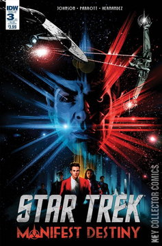 Variant Cover for Star Trek: Manifest Destiny #3