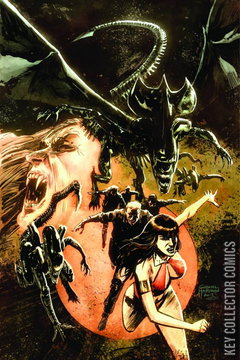Variant Cover for Aliens / Vampirella #6
