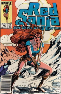 Variant Cover for Red Sonja #10