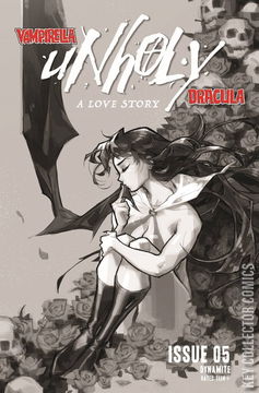 Variant Cover for Vampirella / Dracula: Unholy #5