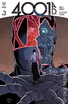 Variant Cover for 4001 A.D. #3