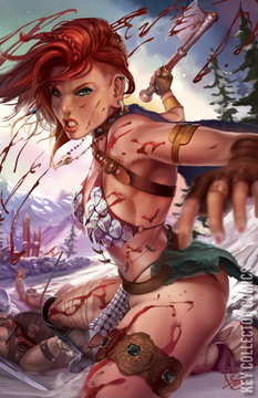 Variant Cover for Red Sonja #28
