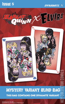 Variant Cover for Harley Quinn x Elvira #5
