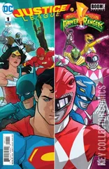 Cover for Justice League / Power Rangers #1