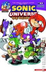 Variant Cover for Sonic Universe #63