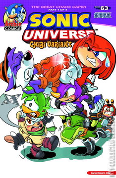 Variant Cover for Sonic Universe #63