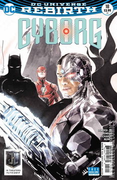 Variant Cover for Cyborg #18