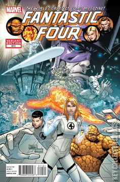 Variant Cover for Fantastic Four #611