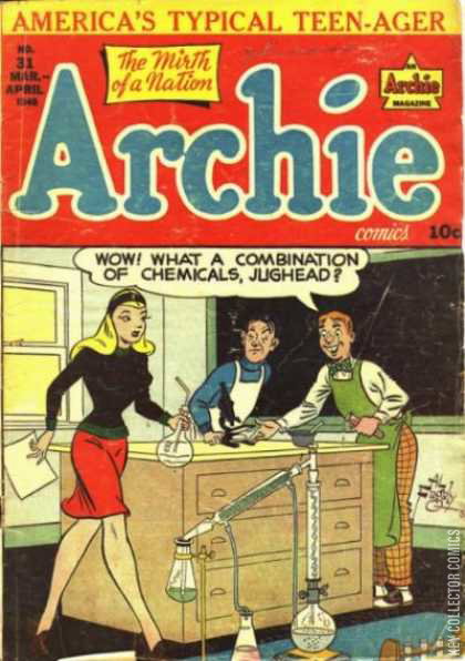 Key Archie Comics Archie Comics #31 Published March 1948 | Key Collector