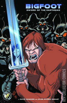 Variant Cover for Bigfoot: Sword of the Earthman #3