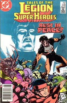 Variant Cover for Tales of the Legion of Super-Heroes #338