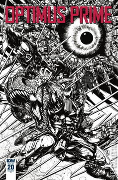 Variant Cover for Optimus Prime #20