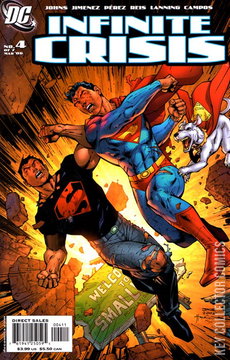 Variant Cover for Infinite Crisis #4