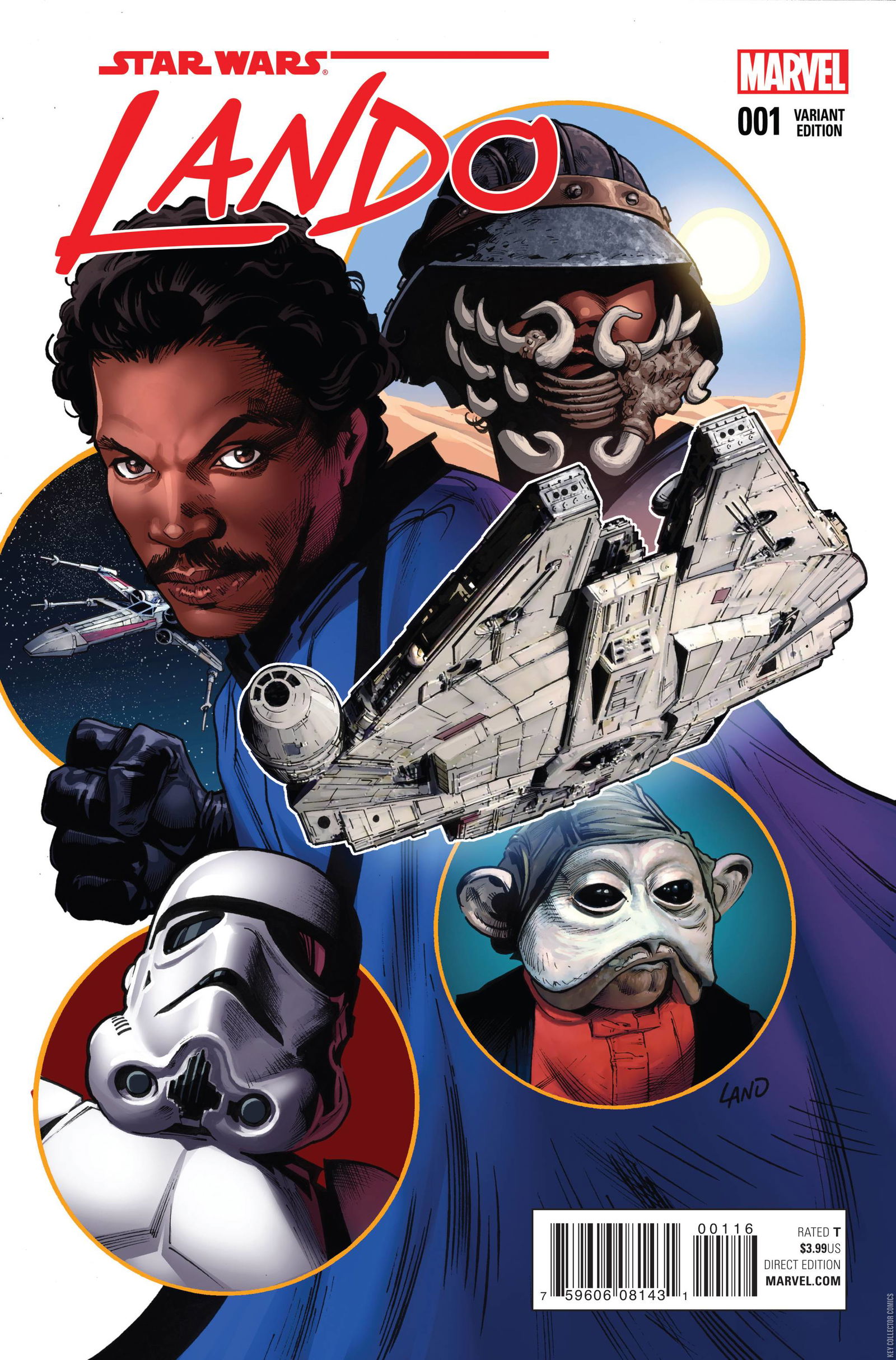 Variant Cover for Star Wars: Lando #1