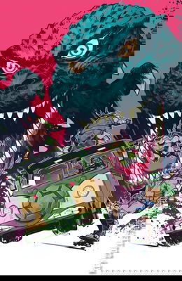 Teenage Mutant Ninja Turtles x Godzilla