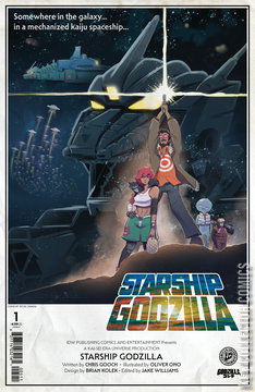 Variant Cover for Starship Godzilla #1