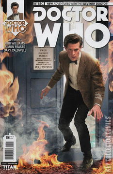 Variant Cover for Doctor Who: The Eleventh Doctor #15
