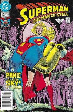 Variant Cover for Superman: The Man of Steel #10