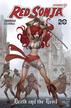 Variant Cover for Red Sonja: Death and the Devil #4