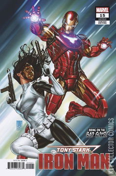 Variant Cover for Tony Stark: Iron Man #15