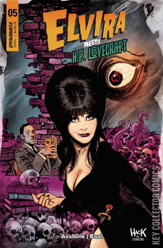 Variant Cover for Elvira Meets H.P. Lovecraft #5