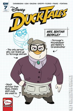 Variant Cover for DuckTales #7