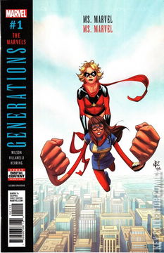 Variant Cover for Generations: Ms. Marvel and Ms. Marvel #1