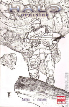 Variant Cover for Halo: Uprising #1