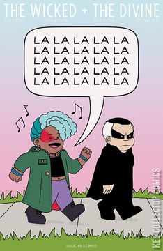 Variant Cover for Wicked + the Divine #45