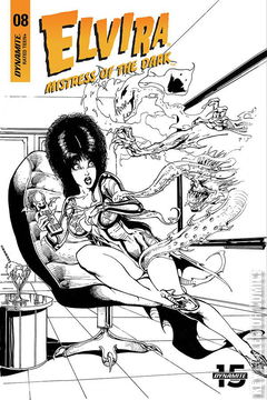 Variant Cover for Elvira: Mistress of the Dark #8