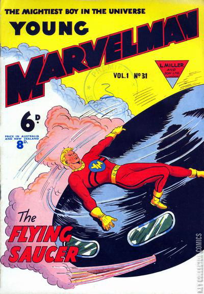 Cover art for Young Marvelman #31 