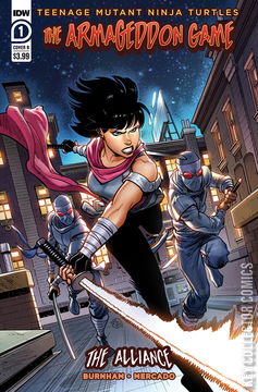 Variant Cover for Teenage Mutant Ninja Turtles: The Armageddon Game - The Alliance #1