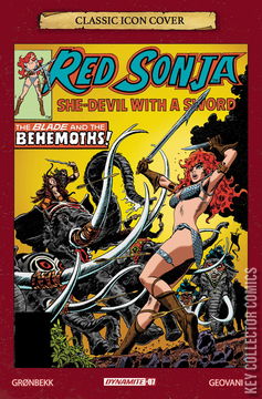 Variant Cover for Red Sonja #7