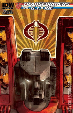 Variant Cover for Transformers vs. G.I. Joe #7