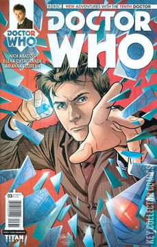 Variant Cover for Doctor Who: The Tenth Doctor #3