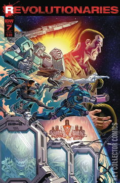 Variant Cover for Revolutionaries #7