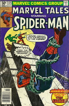 Variant Cover for Marvel Tales #125