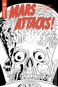 Variant Cover for Mars Attacks #1