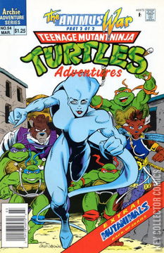 Variant Cover for Teenage Mutant Ninja Turtles Adventures #54