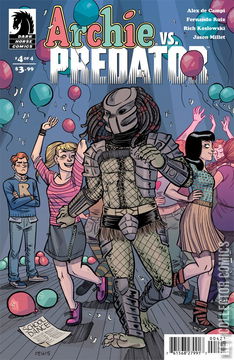 Variant Cover for Archie vs. Predator #4