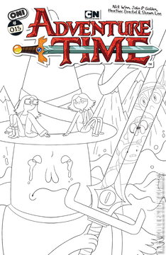 Variant Cover for Adventure Time #15