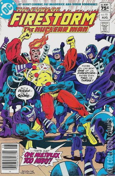 Variant Cover for Firestorm the Nuclear Man #15