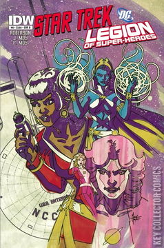 Variant Cover for Star Trek / Legion of Super-Heroes #6