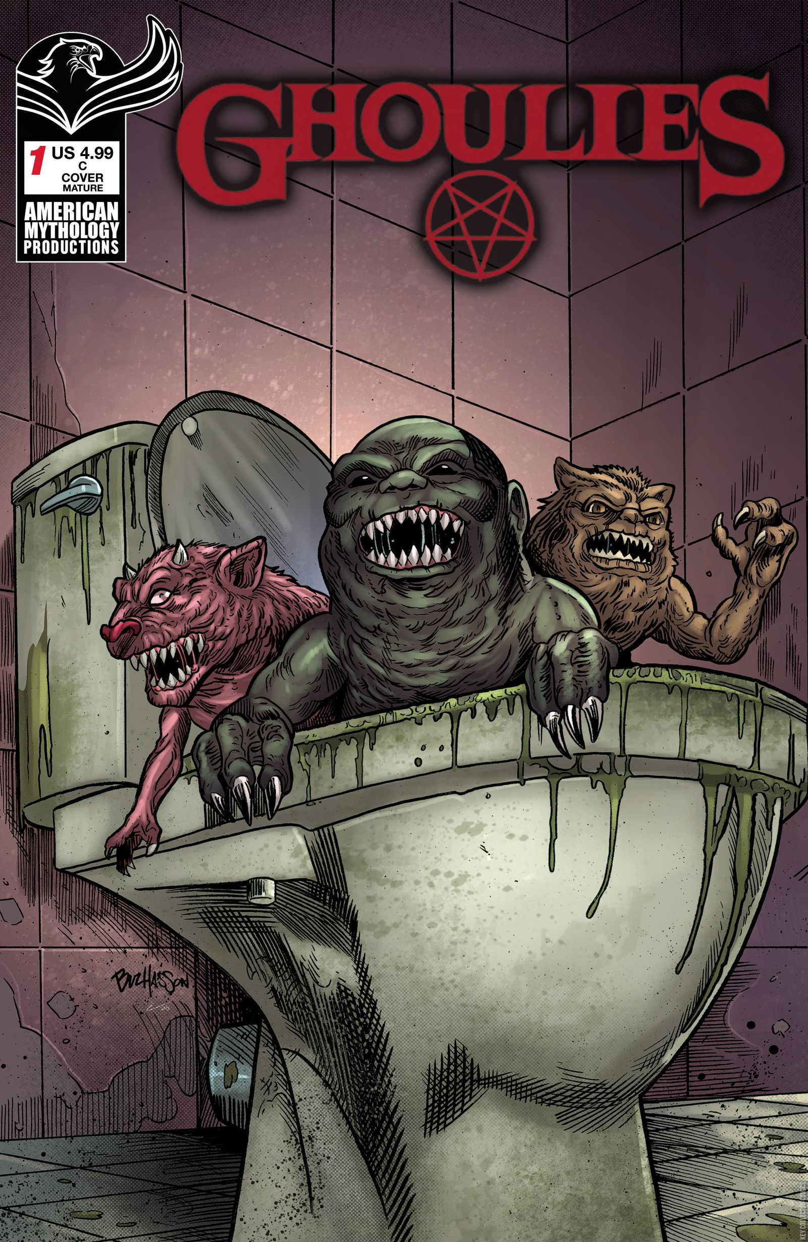 Variant Cover for Ghoulies #1